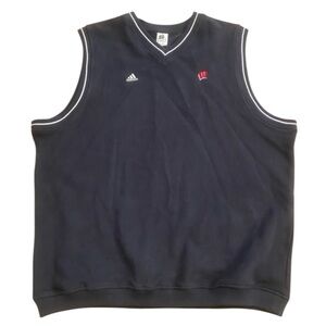 Men’s University of Wisconsin Badgers Vest Blue size xl